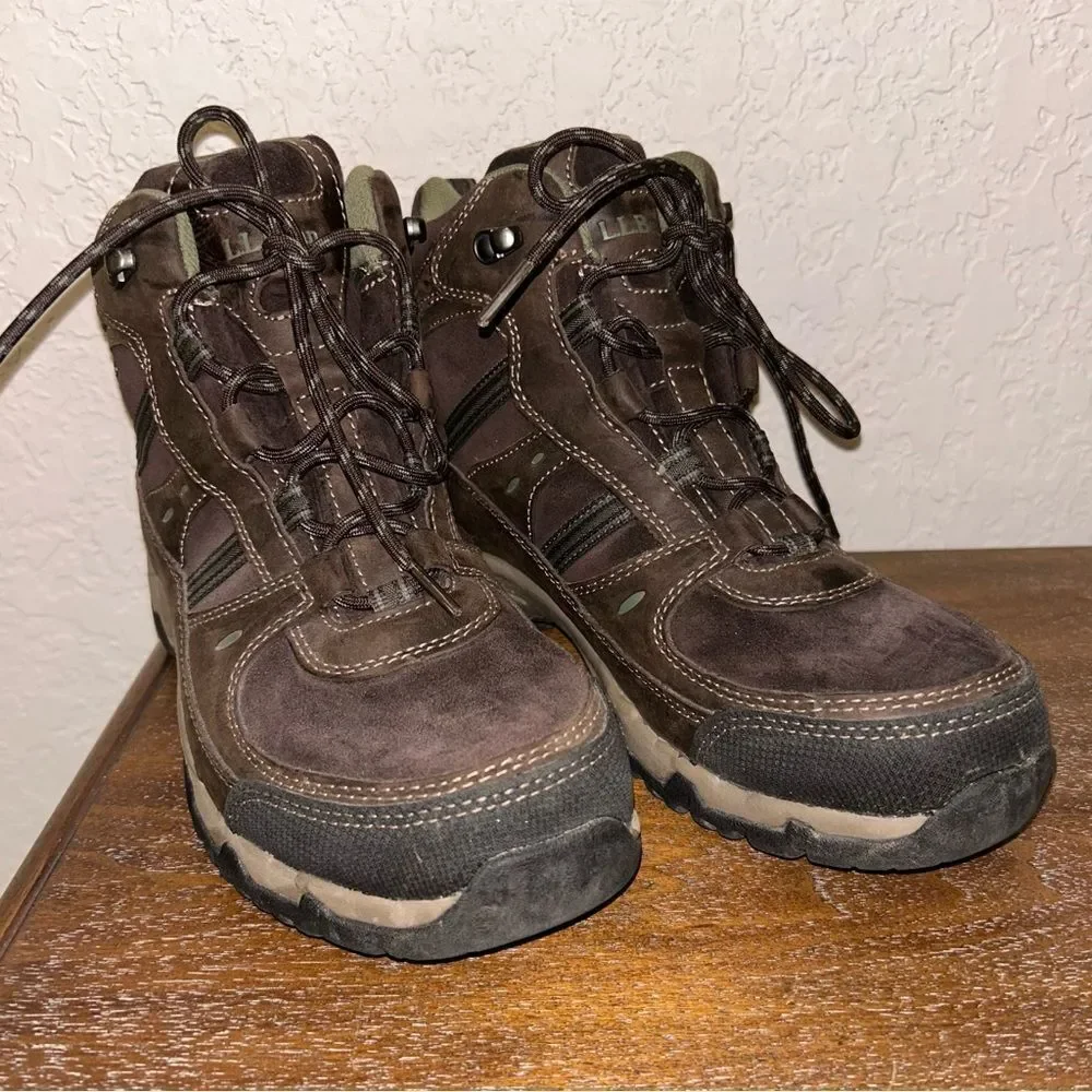 L.L. Bean Tek 2.5 Lace Up Hiking Trail Waterproof Boot Shoes